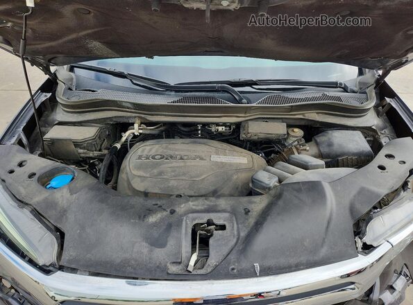 5FPYK3F77KB016534 2019 HONDA RIDGELINE Gray Rear interior view