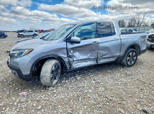 5FPYK3F77KB028554 2019 HONDA RIDGELINE Silver Vista tres cuartos delantera izquierda