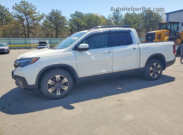 5FPYK3F77KB030918 2019 HONDA RIDGELINE White Передня ліва чверть