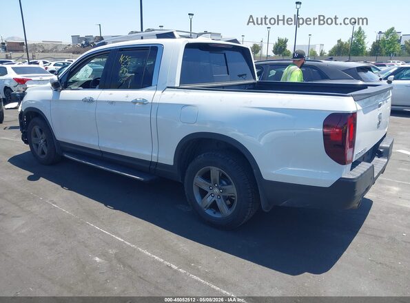 5FPYK3F77NB014285 2022 HONDA RIDGELINE White უკანა მარცხენა