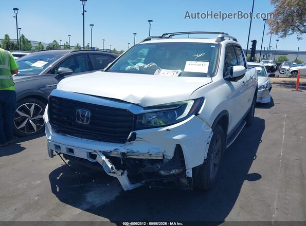 5FPYK3F77NB014285 2022 HONDA RIDGELINE White წინა ხედი