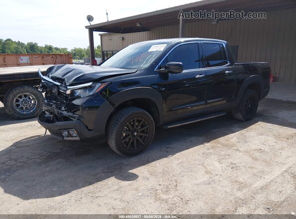 5FPYK3F78LB009934 2020 HONDA RIDGELINE Black წინა მარცხენა ხედი სამი მეოთხედიდან