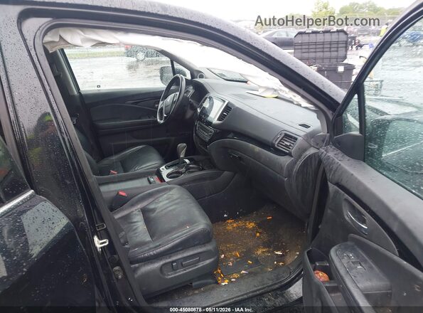 5FPYK3F79HB015877 2017 HONDA RIDGELINE Черный Вид салона спереди