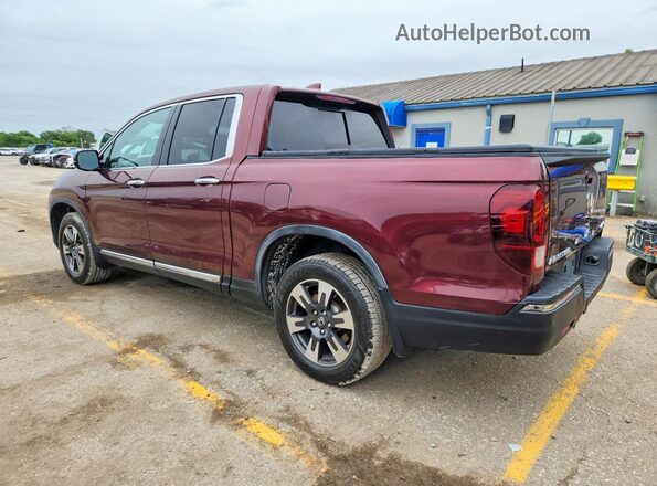 5FPYK3F7XHB007853 2017 HONDA RIDGELINE Burgundy Rear left