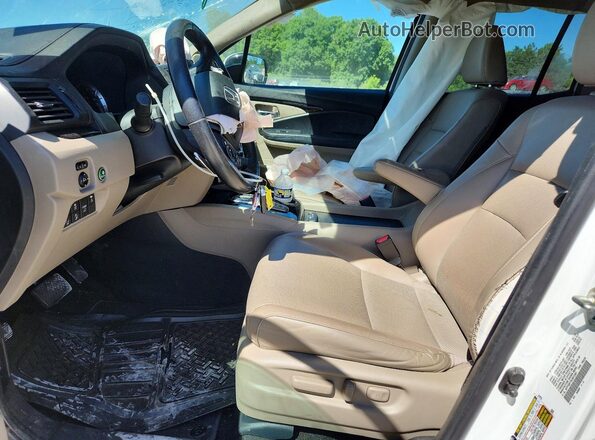 5FPYK3F7XLB012351 2020 HONDA RIDGELINE White Вид салону спереду