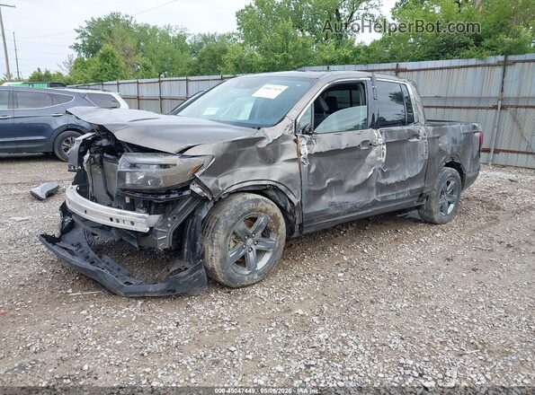 5FPYK3F7XPB000948 2023 HONDA RIDGELINE Серый Передняя левая четверть