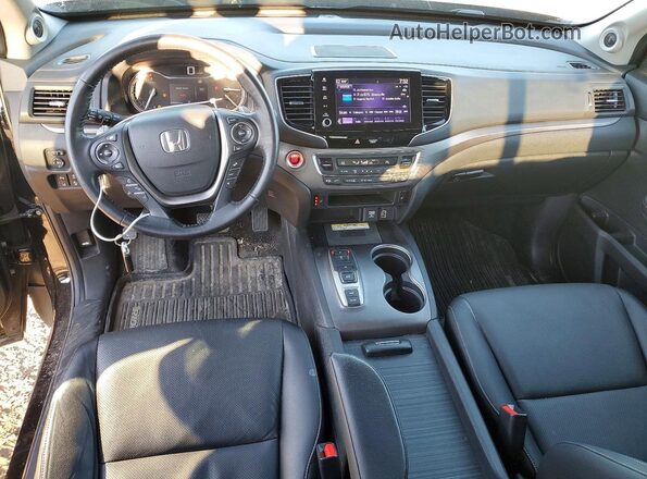 5FPYK3F7XPB011450 2023 HONDA RIDGELINE Черный Вид панели приборов