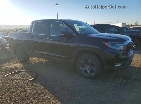 5FPYK3F7XPB011450 2023 HONDA RIDGELINE Черный Передняя правая четверть