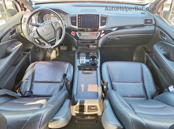 5FPYK3F81LB021819 2020 HONDA RIDGELINE Черный Вид панели приборов