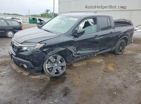 5FPYK3F82JB012673 2018 HONDA RIDGELINE Black Przód lewy