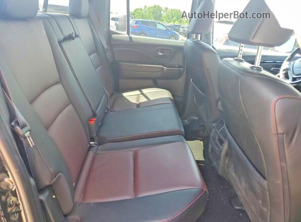 5FPYK3F85LB025078 2020 HONDA RIDGELINE Black Vista de los asientos traseros