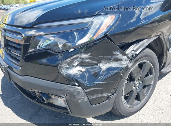 5FPYK3F87KB025520 2019 HONDA RIDGELINE Black წინა ხედი