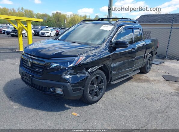 5FPYK3F87KB025520 2019 HONDA RIDGELINE Black წინა მარცხენა ხედი სამი მეოთხედიდან