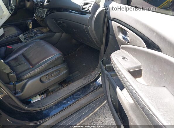 5FPYK3F87KB025520 2019 HONDA RIDGELINE Black წინა სალონის ხედი