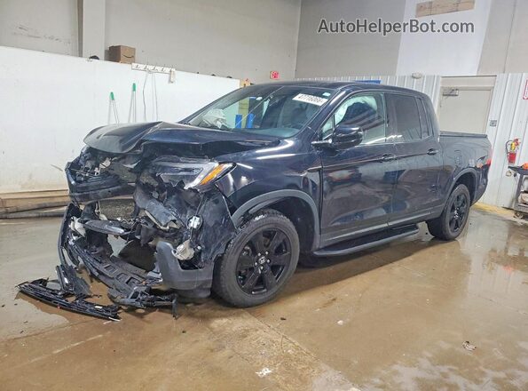 5FPYK3F88KB020682 2019 HONDA RIDGELINE Black Передня ліва чверть