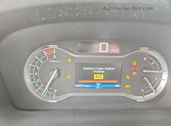 5FPYK3F88MB008857 2021 HONDA RIDGELINE White Вид щитка приладів