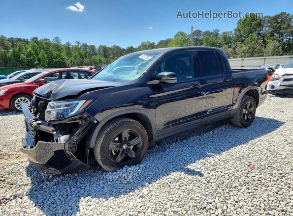 5FPYK3F88NB036126 2022 HONDA RIDGELINE Black Przód lewy