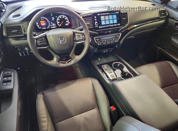 5FPYK3F88SB009651 2025 HONDA RIDGELINE Темно-бордовый Вид панели приборов