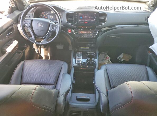 5FPYK3F8XMB019648 2021 HONDA RIDGELINE White Вид панелі приладів