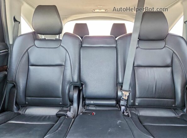 5FRYD4H38HB028752 2017 ACURA MDX Gray Widok tylnych siedzeń