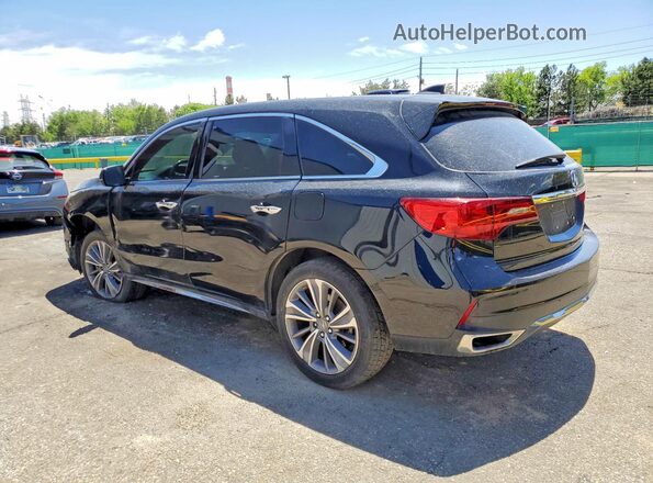 5FRYD4H59HB028518 2017 ACURA MDX Черный Задняя левая четверть