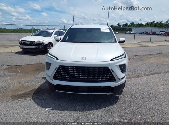5GAERARS0SJ104167 2025 BUICK ENCLAVE White Widok zestawu wskaźników