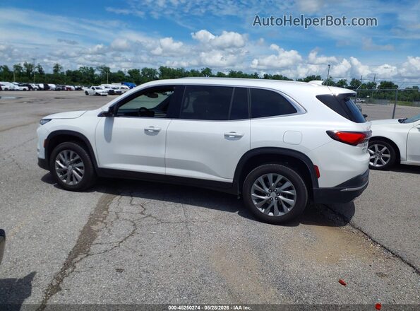 5GAERARS0SJ104167 2025 BUICK ENCLAVE White Widok wnętrza 360 stopni