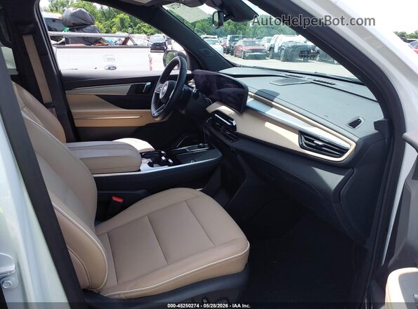 5GAERARS0SJ104167 2025 BUICK ENCLAVE White Widok wnętrza z przodu