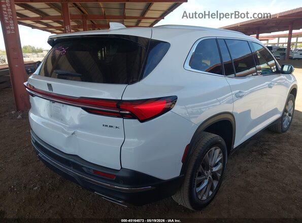 5GAERARS0SJ187602 2025 BUICK ENCLAVE White Задня права чверть