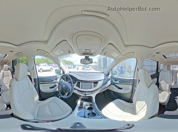 5GAERBKW2KJ208422 2019 BUICK ENCLAVE Белый Панорамный вид салона 360°