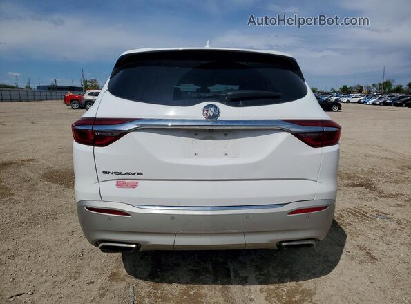5GAERBKW5LJ202096 2020 BUICK ENCLAVE White Հետևի տեսք