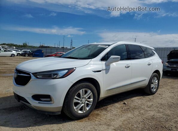 5GAERBKW5LJ202096 2020 BUICK ENCLAVE White Առջևի ձախ երեք քառորդ տեսարան