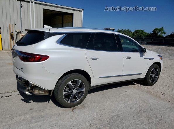 5GAERBKW8MJ254615 2021 BUICK ENCLAVE Белый Задняя правая четверть