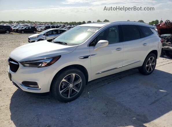 5GAERBKW8MJ254615 2021 BUICK ENCLAVE Белый Передняя левая четверть