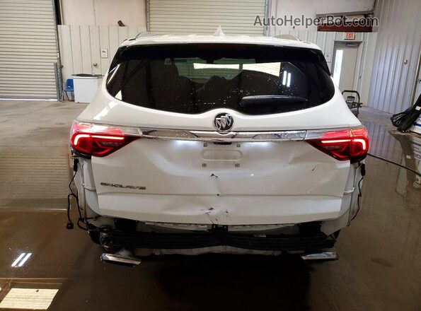 5GAERCKW3NJ129870 2022 BUICK ENCLAVE Белый Вид сзади