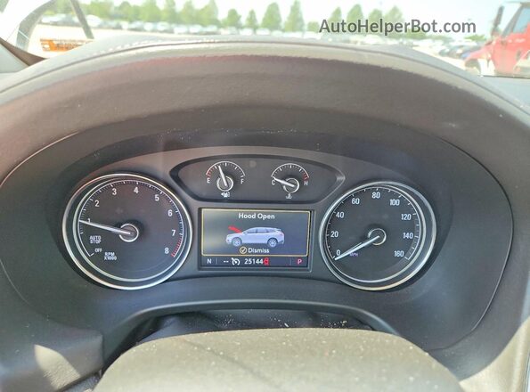 5GAEVAKWXPJ150251 2023 BUICK ENCLAVE Серый Вид щитка приборов