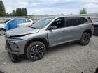2026 Buick Enclave Sport Touring Gray vin: 5GAEVBKSXTJ235006 Damage: Left Head Lamp, Broken, Replacement Required