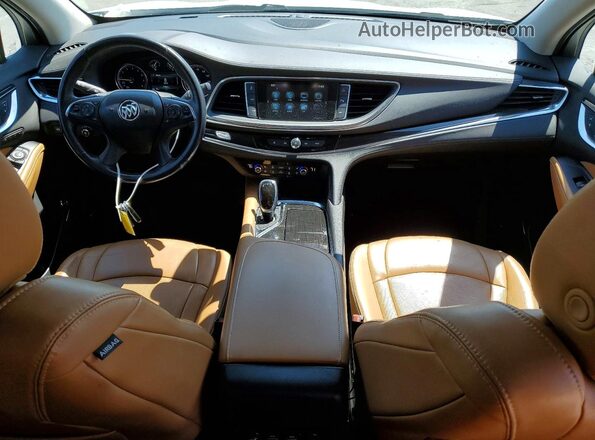 5GAEVBKW6JJ143195 2018 BUICK ENCLAVE Белый Вид панели приборов