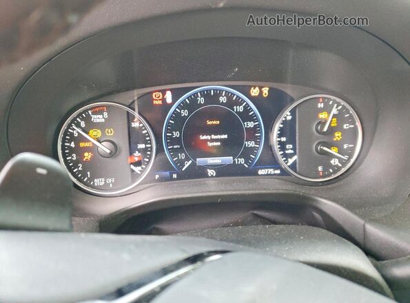 5GAEVBKW8PJ143918 2023 BUICK ENCLAVE Белый Вид щитка приборов