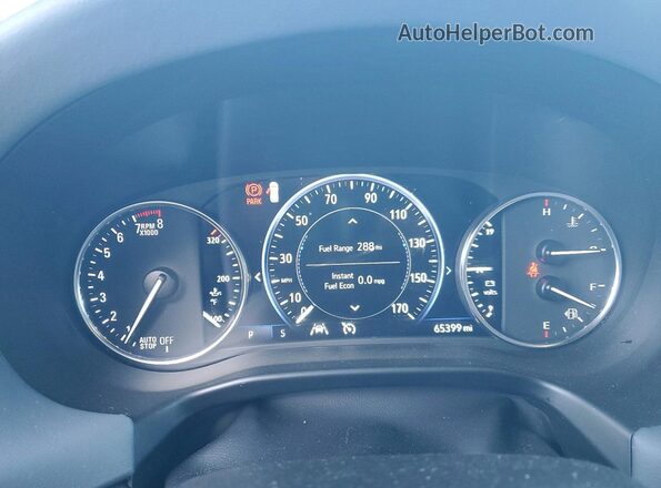 5GAEVBKW8RJ125311 2024 BUICK ENCLAVE White Instrument cluster view