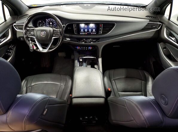 5GAEVBKW9NJ123349 2022 BUICK ENCLAVE Белый Вид панели приборов