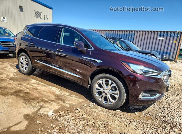 5GAEVCKW2LJ239379 2020 BUICK ENCLAVE Темно-бордовый Передняя правая четверть