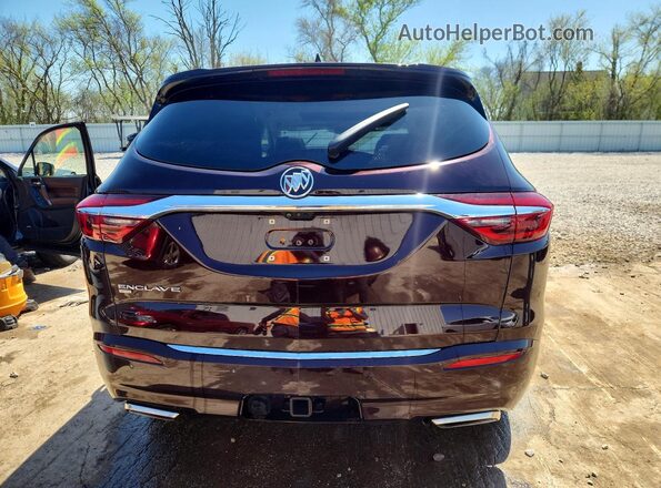 5GAEVCKW2LJ239379 2020 BUICK ENCLAVE Темно-бордовый Вид сзади