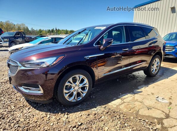 5GAEVCKW2LJ239379 2020 BUICK ENCLAVE Темно-бордовый Передняя левая четверть