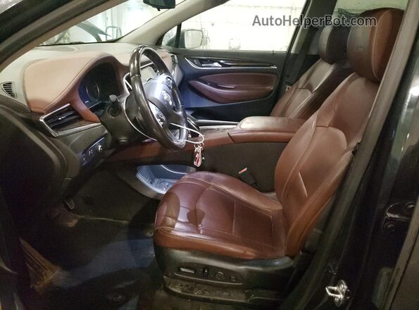 5GAEVCKW5LJ121665 2020 BUICK ENCLAVE Черный Вид салона спереди