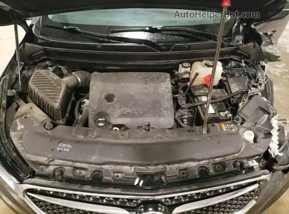 5GAEVCKW5LJ121665 2020 BUICK ENCLAVE Черный Вид подкапотного пространства