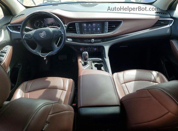 5GAEVCKW7MJ174045 2021 BUICK ENCLAVE Blue Вид панелі приладів
