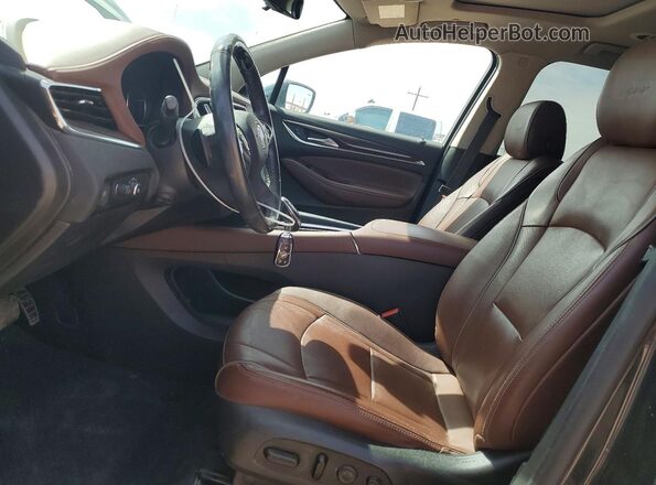 5GAEVCKW7MJ174045 2021 BUICK ENCLAVE Blue Вид салону спереду
