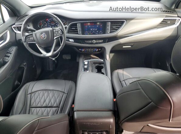 5GAEVCKW7PJ141535 2023 BUICK ENCLAVE Серебряный Вид панели приборов