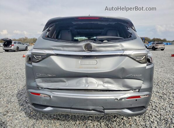 5GAEVCKW7PJ141535 2023 BUICK ENCLAVE Серебряный Вид сзади